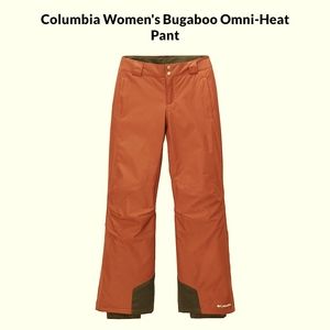 NWT Columbia Bugaboo Omni Heat ski pants 2XL orang